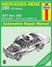 Mercedes-Benz 250 + 280 123 series 1977-1981 Haynes werkplaatshandboek